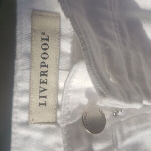 💜LIVERPOOL White Denim Jeans